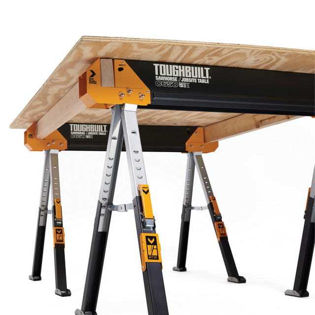 Produktbild föreställande artikeln 2-PACK C650 SÅGBOCKAR ARBETSBORD från kategorin Bord & Stativ